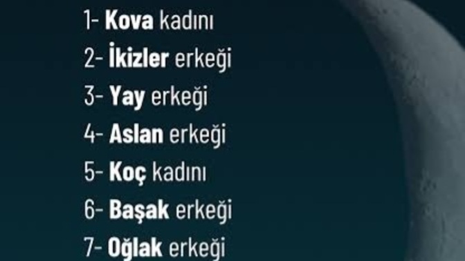 Aşktan en çabuk vazgeçen burçlar listesinde seninde burcun yazıyormu? Evet mi hayır mı?