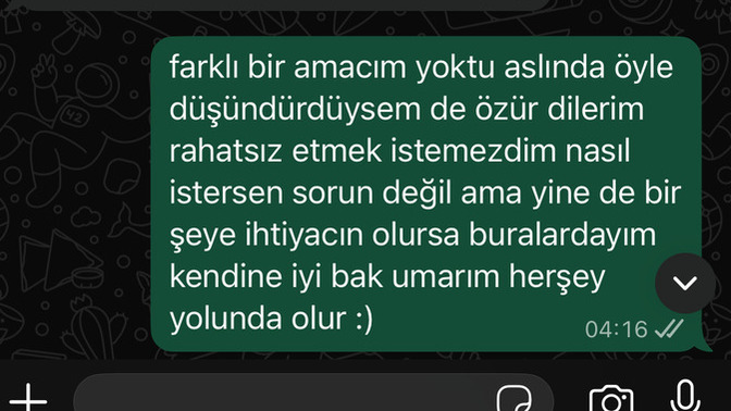 Eski sosyal medya aşkım buluşalım deyince soğuk tepki verdi, sizce sebep ne olabilir?