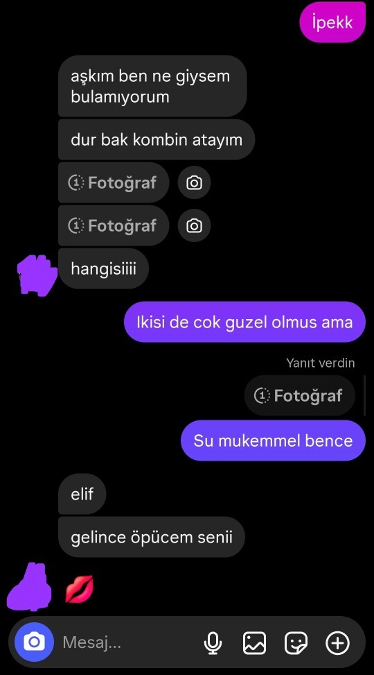 Nasilsinizz ben sevgilimin yanina gidicem simdi hazirlaniorum?