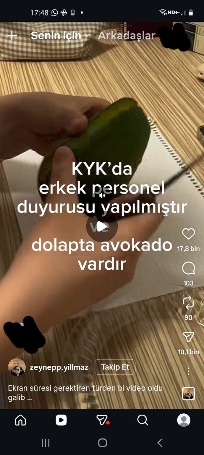 Arkadaşımın beğendiği videonun altında yatan anlam ne olabilir?