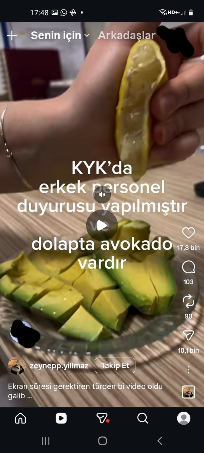 Arkadaşımın beğendiği videonun altında yatan anlam ne olabilir?