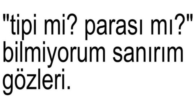 Sen olsan hangisi daha önemli derdin?