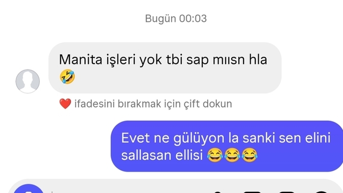 Beni bu arkadaşın dilinden kurtaracak yüce gönüllü birini nereden bula bilirim?🤭kendim için istiyorsam namerdim🤭🤭🤭?