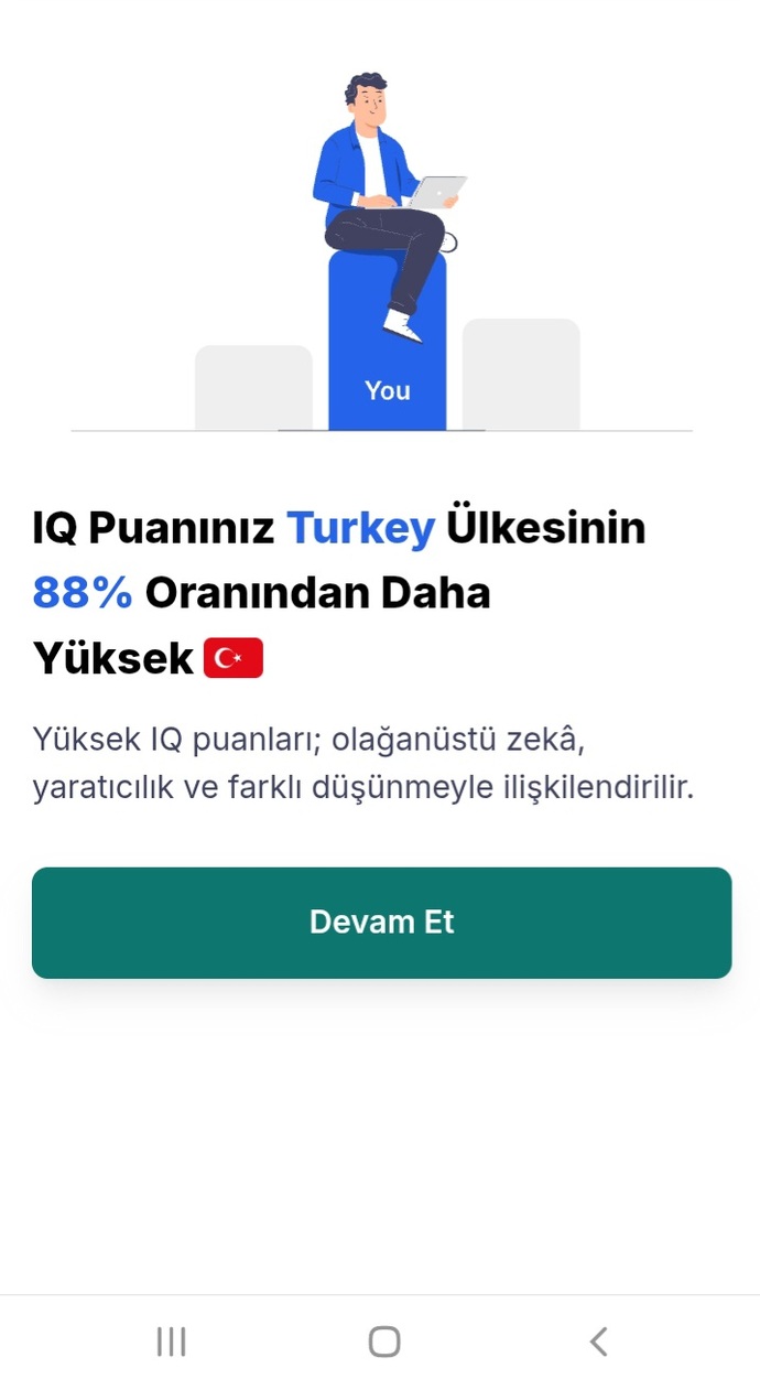Kaç iq olduğumu demedi ama 😿🙄