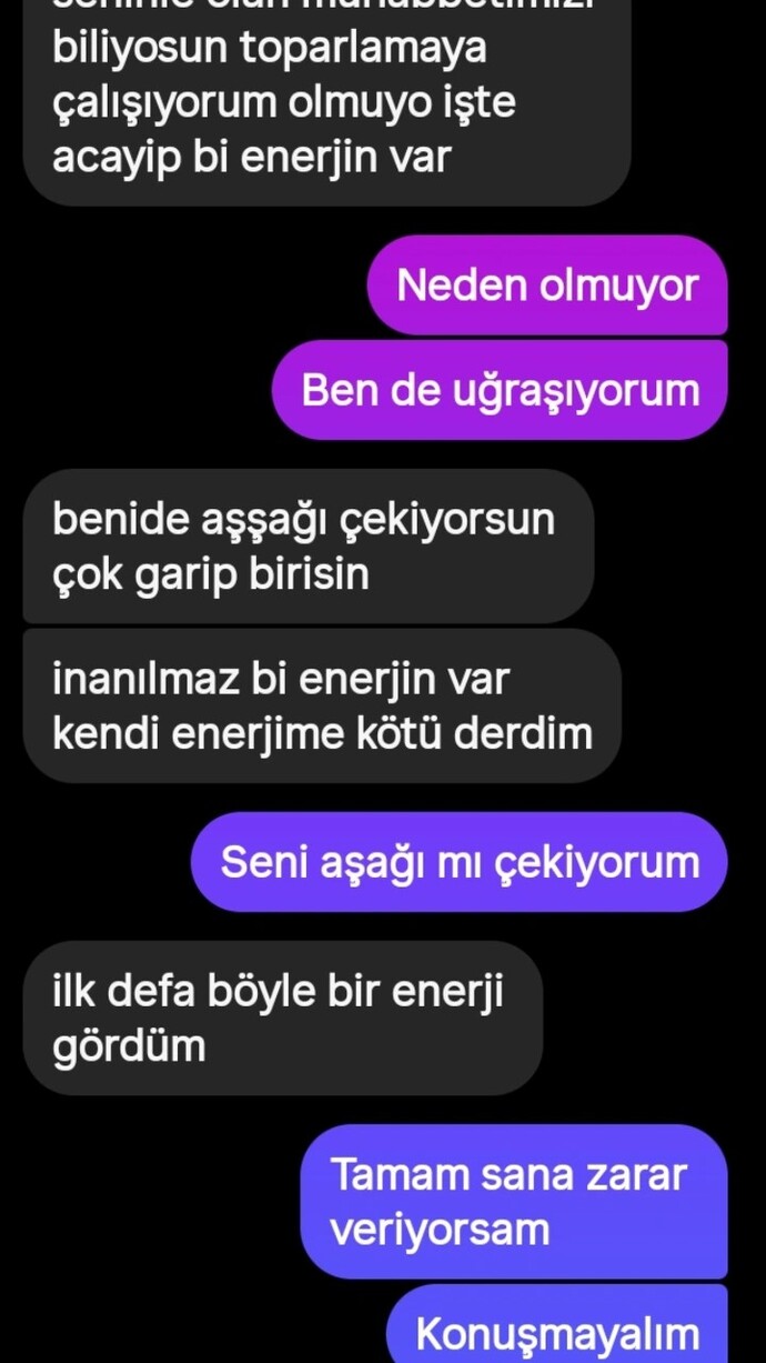 Ne demek istedi şimdi?