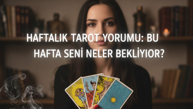 Bu hafta aşk, sağlık, para, kariyer alanında seni neler bekliyor kartlar söylesin mi?