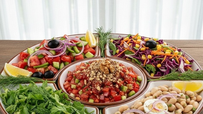 En çok hangi salatayı seviyorsunuz: çoban, mevsim, gavurdağı, yeşil salata mı yoksa piyaz mı?