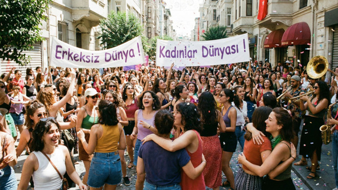 Erkekler 24 saatliğine yok olsa, kadınlar gerçekten mutlu olur mu?