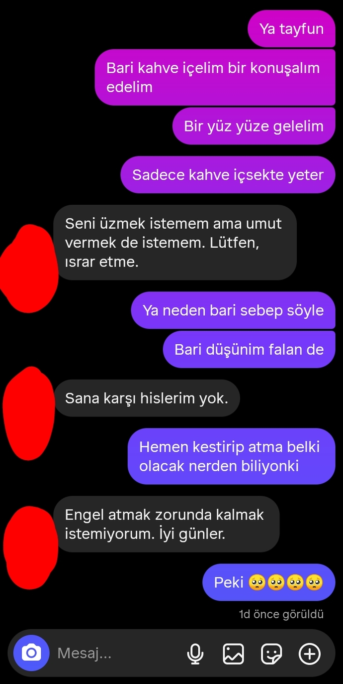 Sevdiğim çocuk beni reddetti, erkekler neden seven kızı sevmiyor ve fikrini değiştirmek mümkün mü?