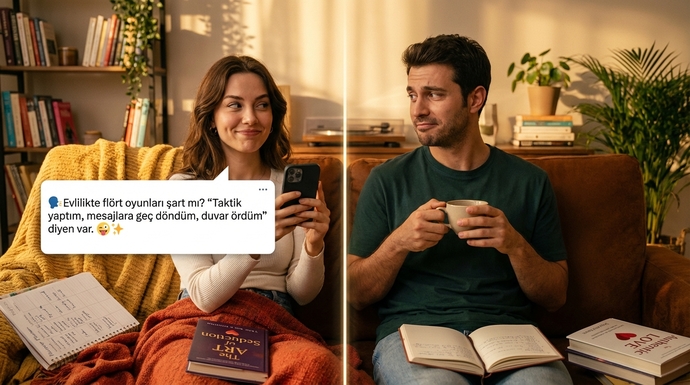 Evlilikte flört oyunları şart mı, yoksa gereksiz taktik mi?