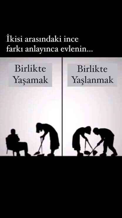 Birlikte yaşamak mı birlikte yaşlanmak mı?