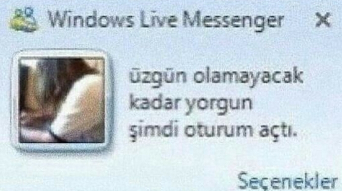 Selams napıyosunuz gününüz nasıl geçti?