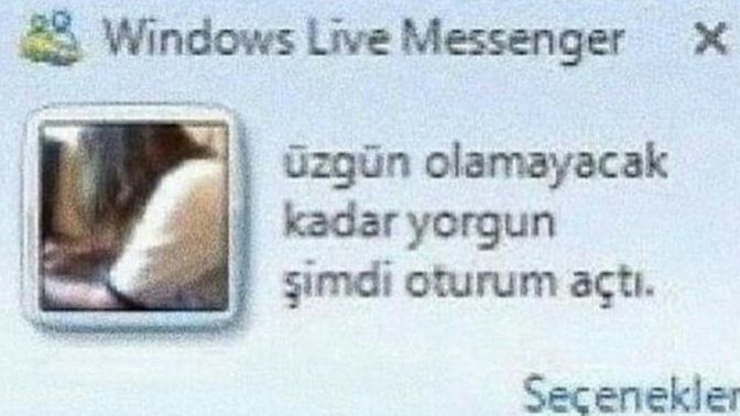 Selams napıyosunuz gününüz nasıl geçti?