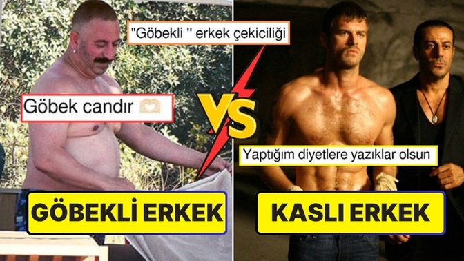 Araştırmalara göre Kadınlar, “Kaslı” Erkekler yerine “Göbekli“ Erkekleri tercih ediyor 👀?