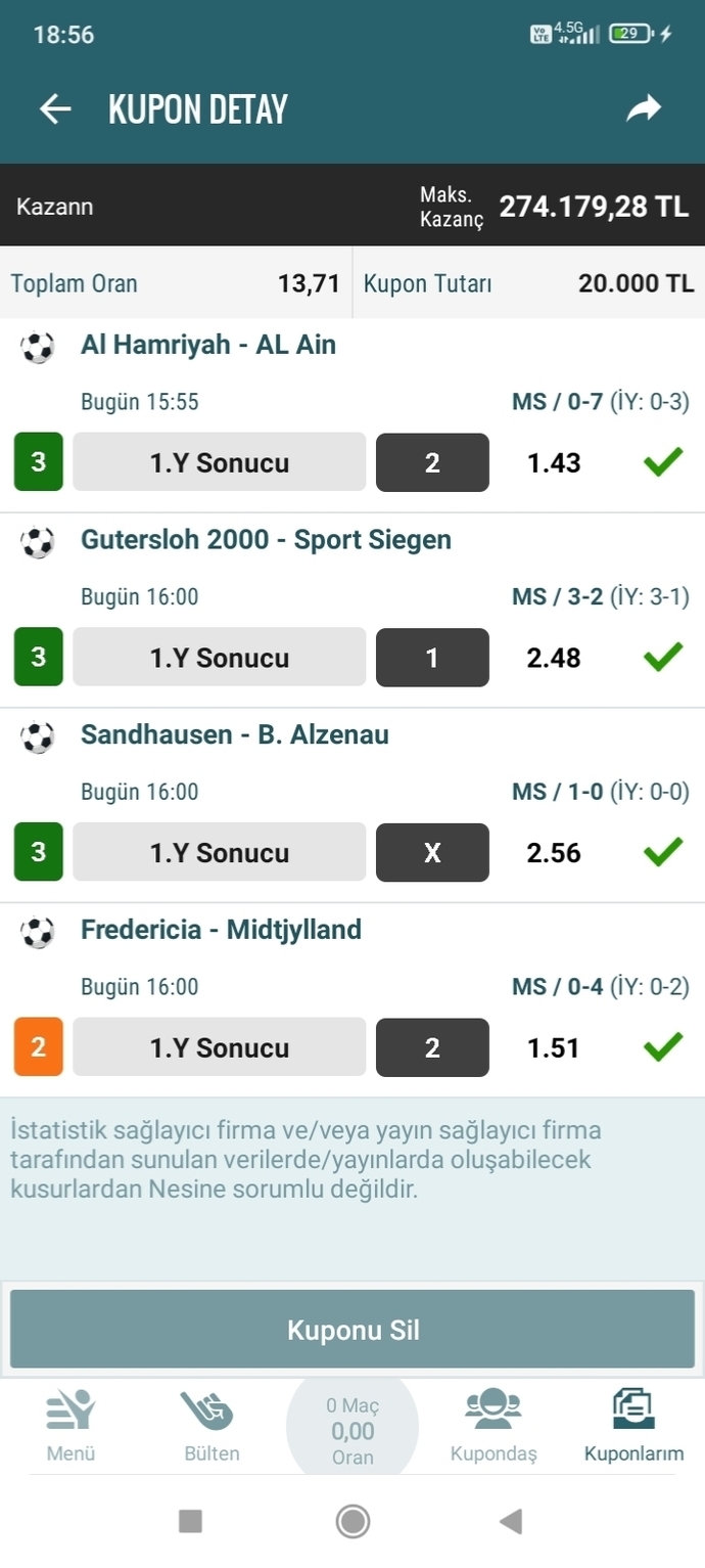 Futbol bahisi oynuyor musunuz?