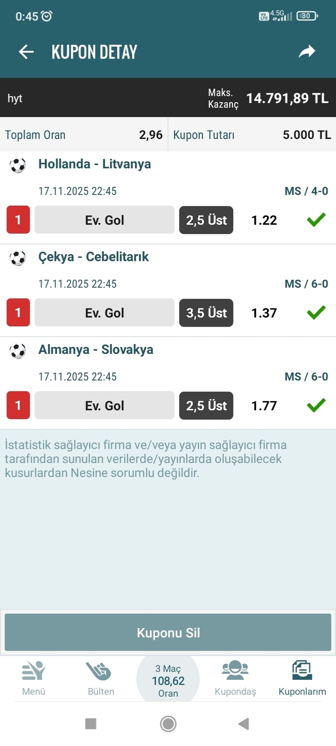 Futbol bahisi oynuyor musunuz?
