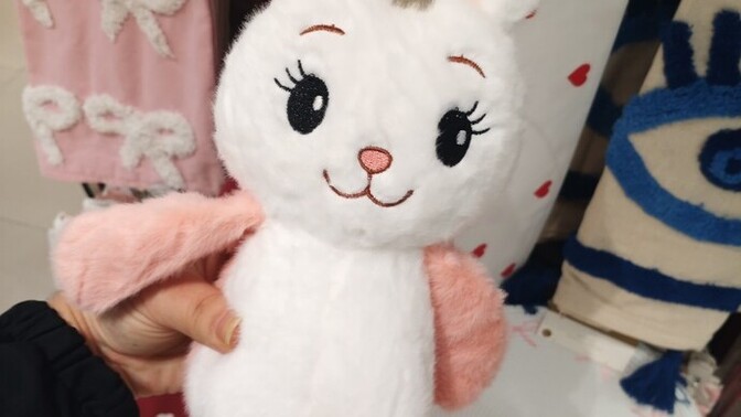 Mağazada gördüğüm oyuncak çok tatlı değil mi sizce de?
