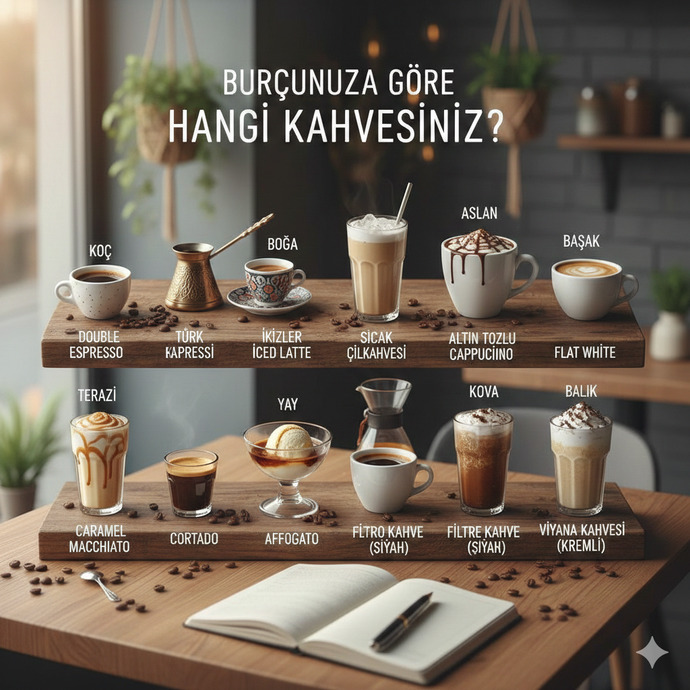 ☕Burcuna göre hangi kahve olduğunu söyleyeyim mi?