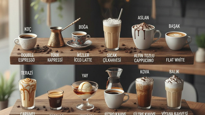 ☕Burcuna göre hangi kahve olduğunu söyleyeyim mi?