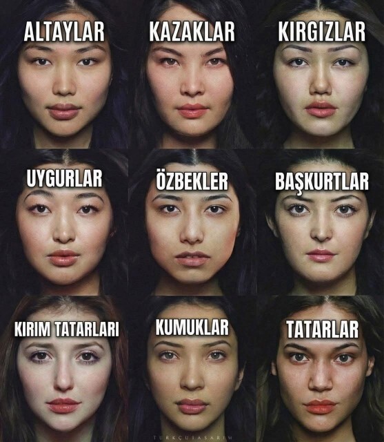 Her çekik gözlüyü aynı ırktan sanar mısınız?
