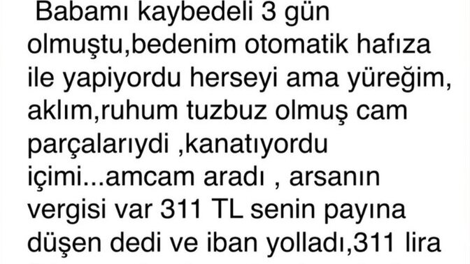 Babanızın cenazesinde böyle bir durumla karşılaşsanız ne tepki verirdiniz?