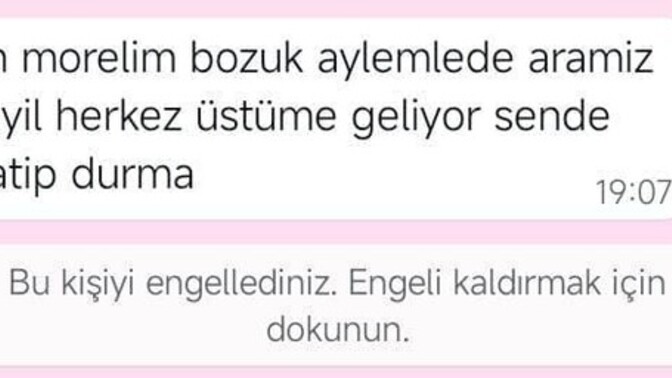 Böyle yazan biriyle konuşur musunuz?