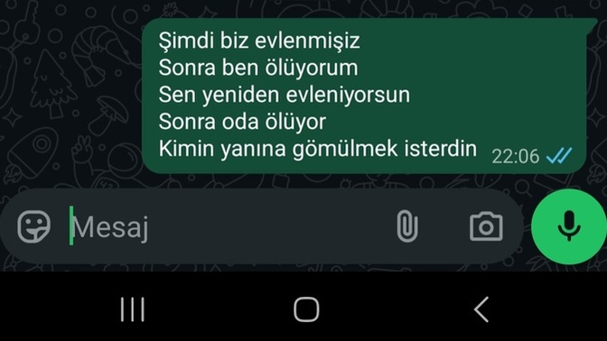 Sohbeti başlatmam harika değil mi😂?