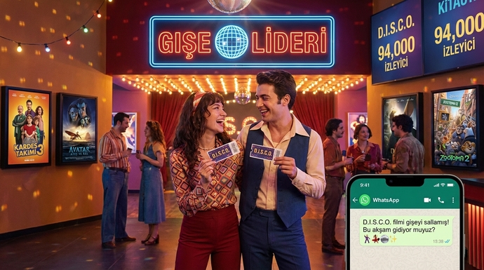 Gişe lideri D. I. S. C. O. filmini izlediniz mi?