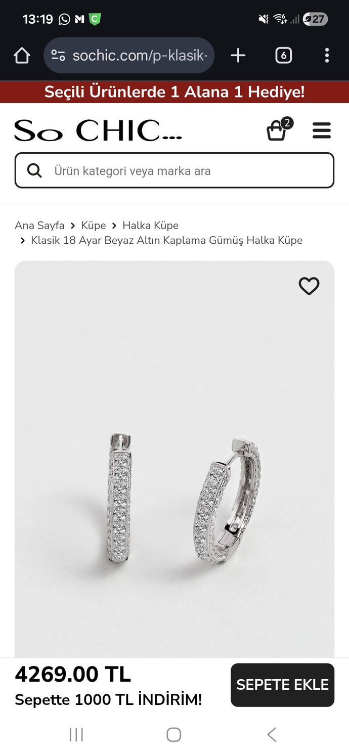 Bu küpe arkadaşıma doğum günü hediyesi olarak nasıl olur sizce 🎁?