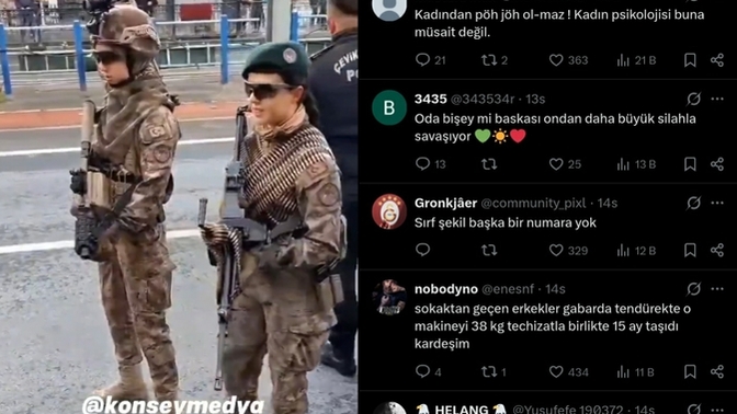 Kadınların asker ve polis olmasına gösterilen tepkileri haklı buluyor musunuz?