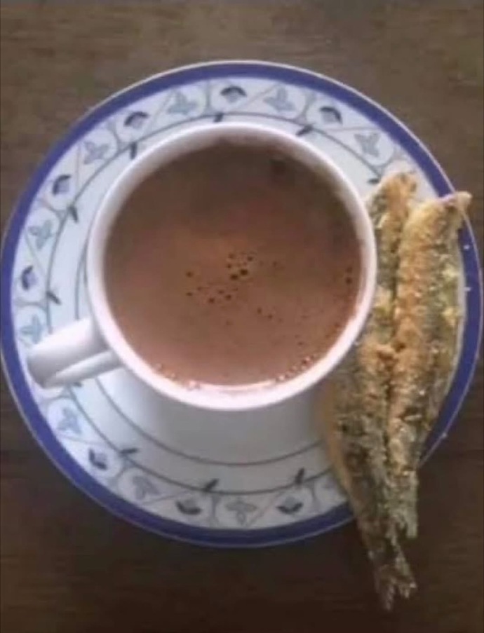 Türk kahvesi & hamsi en iyi ikili değil mi?