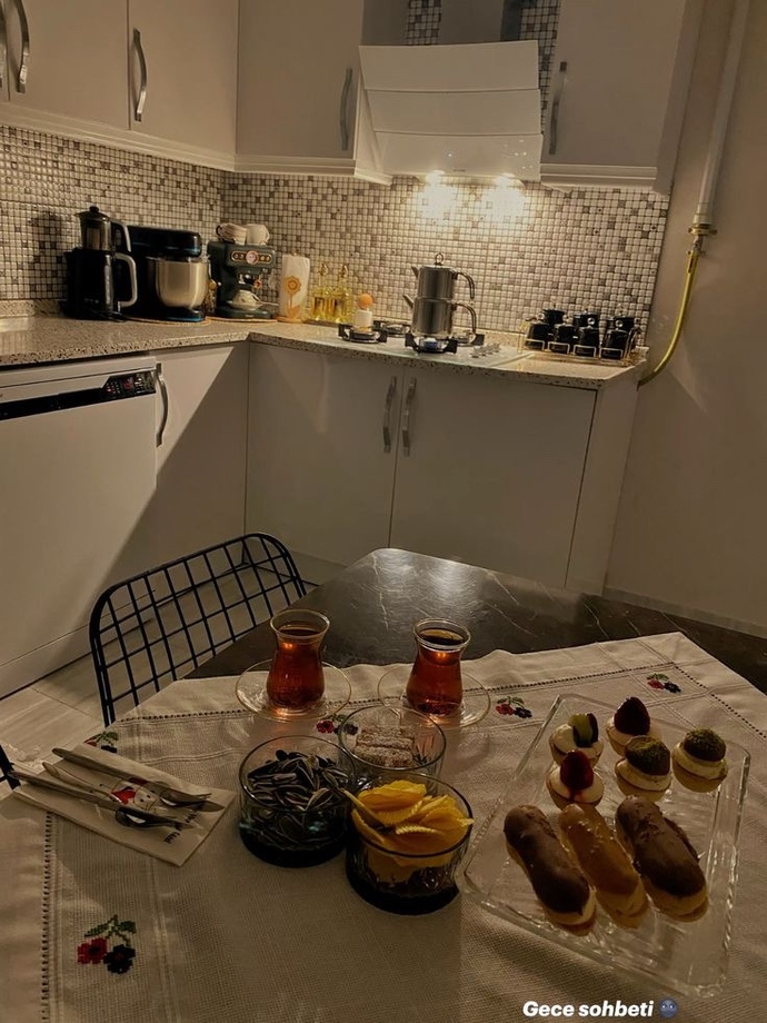 Mutfakta oturup sohbet etmeyi sever misiniz?