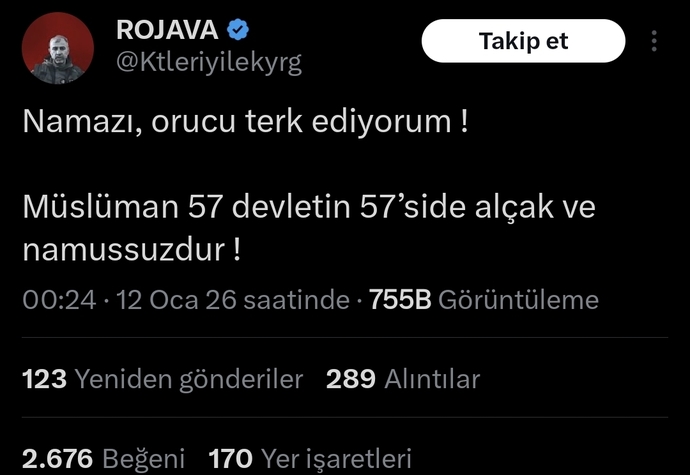 Kurdistani kurulmadı diye Allaha bile trip atan bu mağduriyet kültürü hakkında ne düşünüyorsunuz?