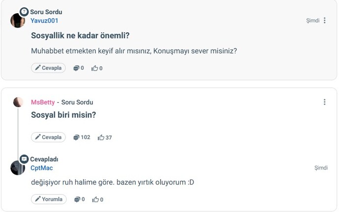 Sosyal biri misin?