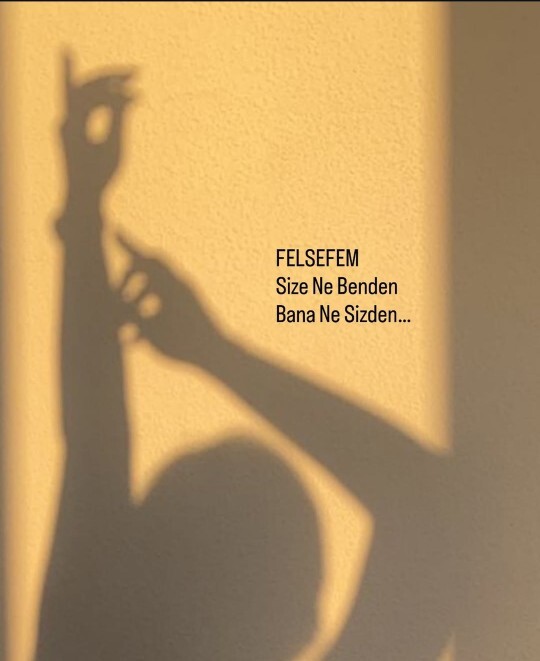 Sizin hayat felsefeniz nedir? Var mı Bi hayat felsefeniz?