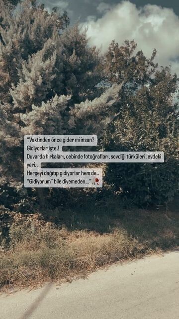Özlemek susmaktır dersin susarsın... Ne olursa olsun İnsan veda etmeli mi yoksa bazen yarım mı kalmalı vedalar?
