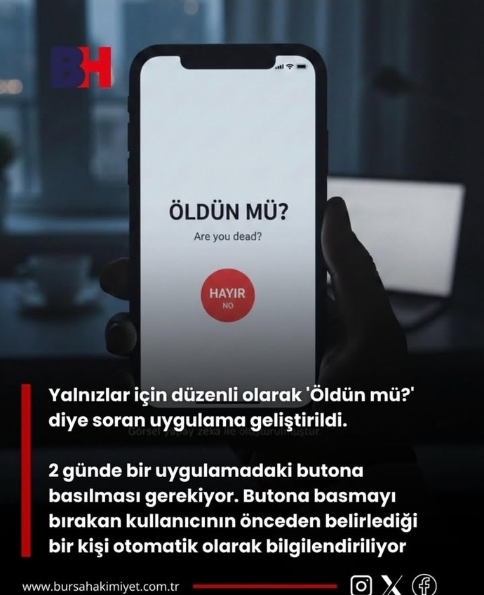 Öldün mü uygulamasını kullanır mıydınız?