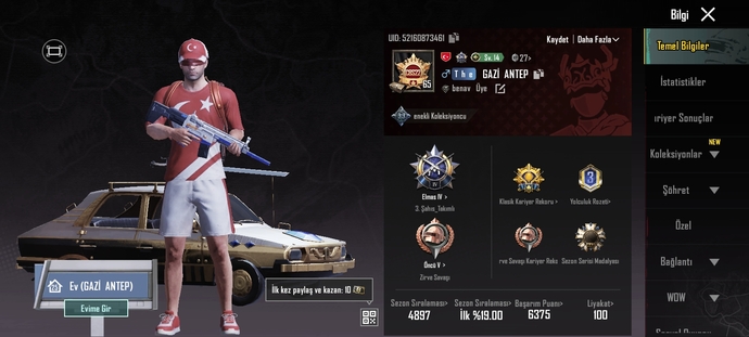 Pubg profilim nasıl?