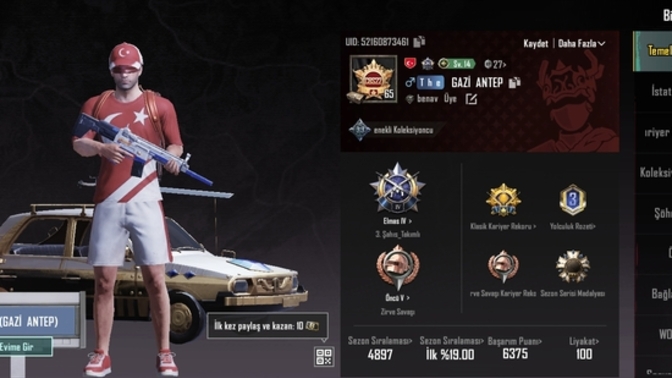 Pubg profilim nasıl?