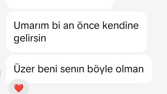 Manita derdimi anlattım böyle tepki veriyor, sizce gerçekten değer veriyor mu?