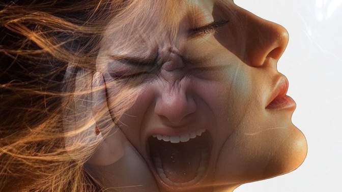 Dışınızın sükuneti içinizin feryadını örtmeye yetiyor mu? Şu an bu görseldeki gibi hissedip de 'iyiyim' diyen kaç kişiyiz?