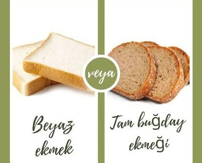 Siz hangi ekmeği tercih ediyorsunuz, beyaz ekmek mi tam buğday ekmeği mi 🍞?
