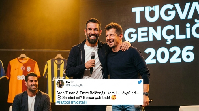 Arda Turan & Emre Belözoğlu’nun karşılıklı övgüsü sizce samimi mi? ⚽