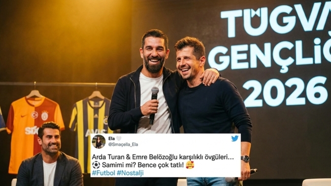 Arda Turan & Emre Belözoğlu’nun karşılıklı övgüsü sizce samimi mi? ⚽