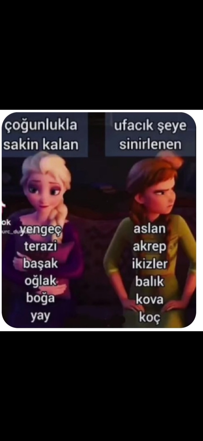 Burçuna göre hangi taraftasın 1. çoğunukla sakin kalan taraf mı yoksa 2. ufacık şeye sinirlenen mi?
