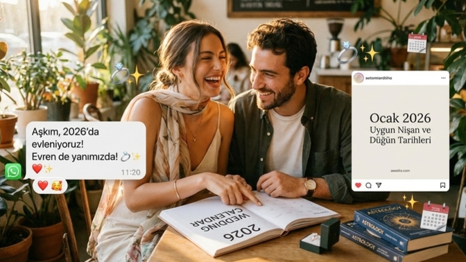 2026 düğün takvimi: Evren nikah masasında yanınızda mı?