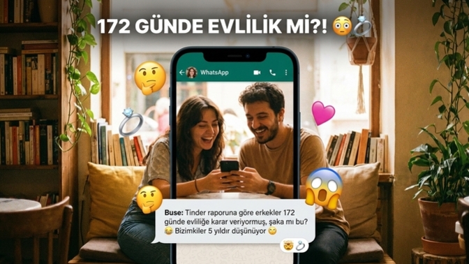 Erkekler flörtten evliliğe 172 günde mi karar veriyor, sizce gerçekçi mi?