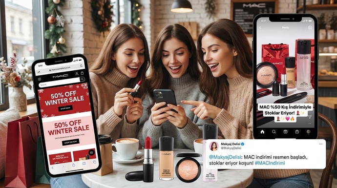 MAC %50 kış indirimiyle stoklar erimeden neler kapıyoruz KScanlar? 💄✨