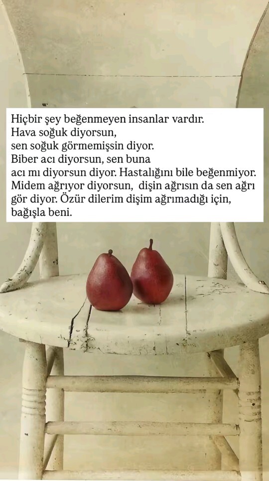 Sizinde çevrenizde acı yariştiran veya sorunlarınızı hafife alan kişiler var mı?