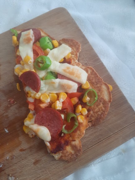 Yulafli pizza yaptim. 19 yasindyim ilk pizzam nasi olmus?